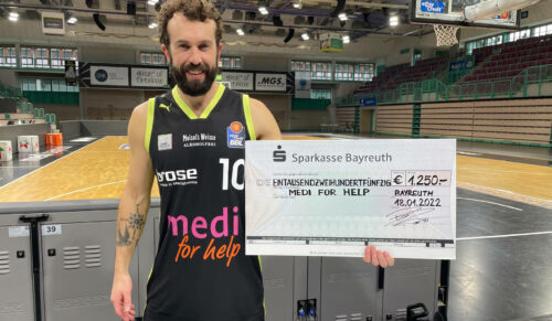 Bastian Doreth, Kapitän des Bayreuther Bundesligisten Medi Bayreuth. (Bild: Medi Bayreuth)