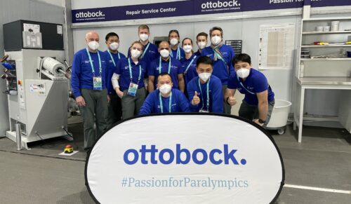 Das Team von Ottobock bei den Paralympics 2022 (Foto: Ottobock)