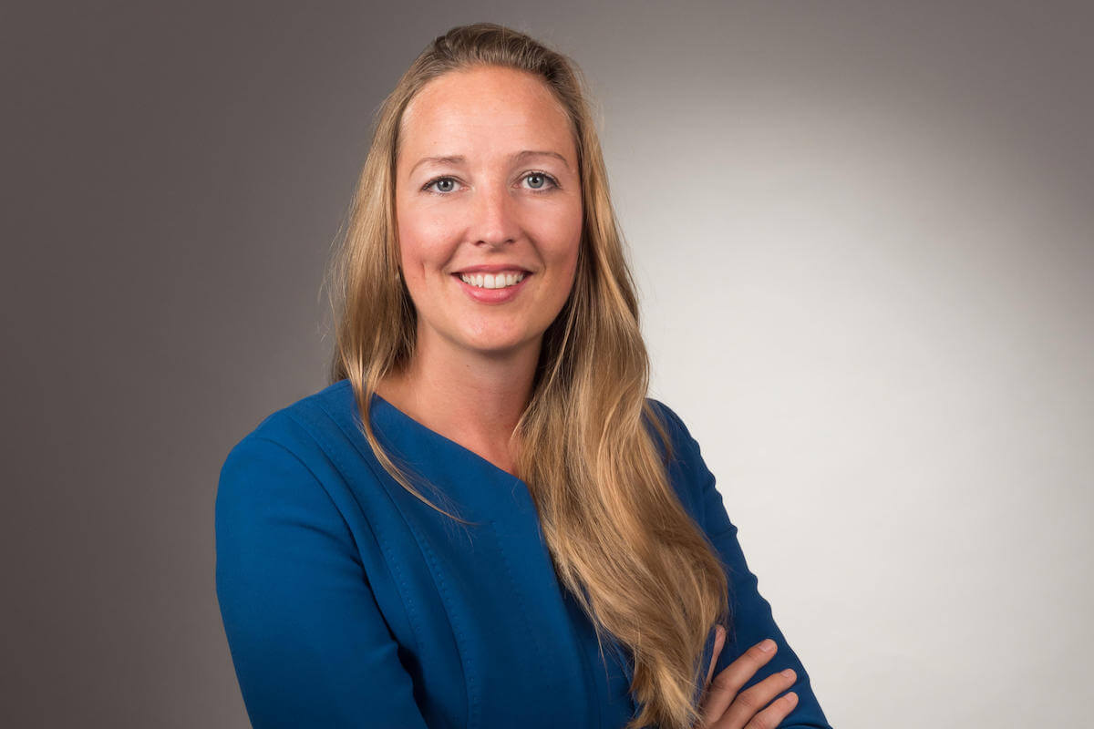 Emily Andreae, Head of Business Development Health bei Adesso. (Foto: Adesso, J. F. Klam / Berlin)