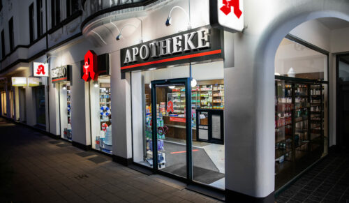 Apotheke mit Nachtdienst. (Foto: ABDA)