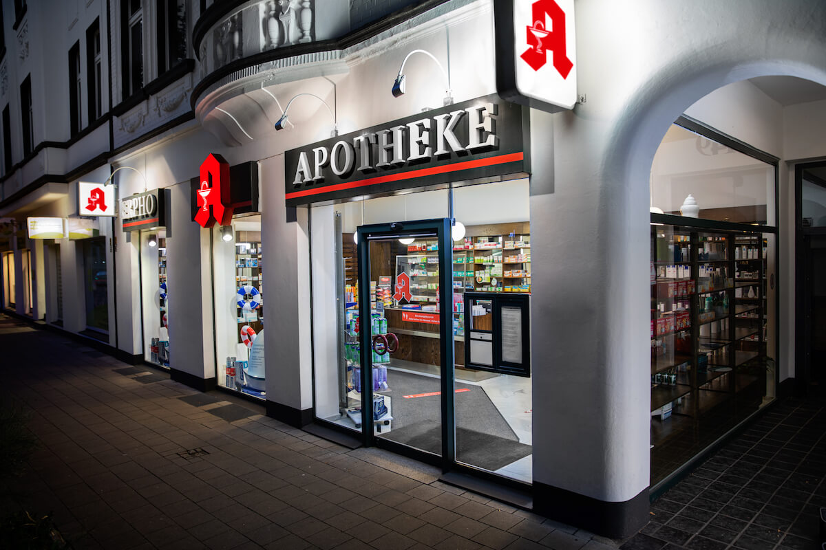 Apotheke mit Nachtdienst. (Foto: ABDA)