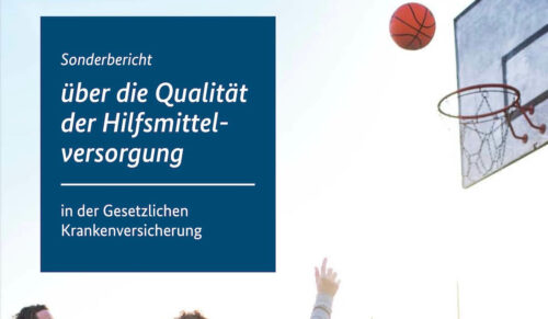 Der BAS-Sonderbericht nimmt die Hilfsmittelversorgung unter die Lupe. (Foto: Screenshot Titel