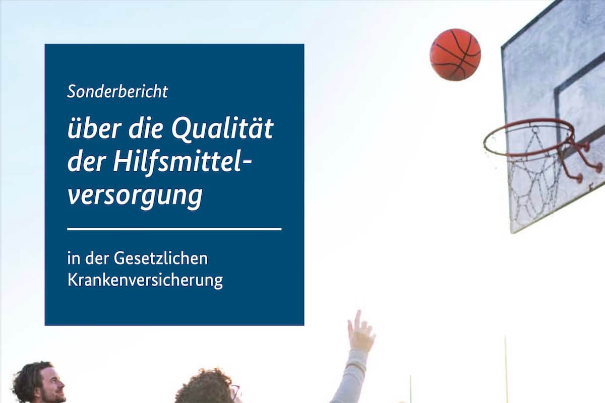 Der BAS-Sonderbericht nimmt die Hilfsmittelversorgung unter die Lupe. (Foto: Screenshot Titel