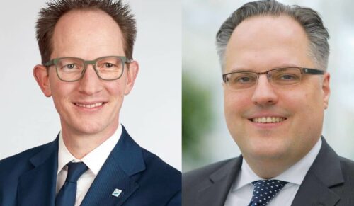 Ben Bake (l.) und Michael Haas (Fotos: Sanitätshaus Aktuell AG)