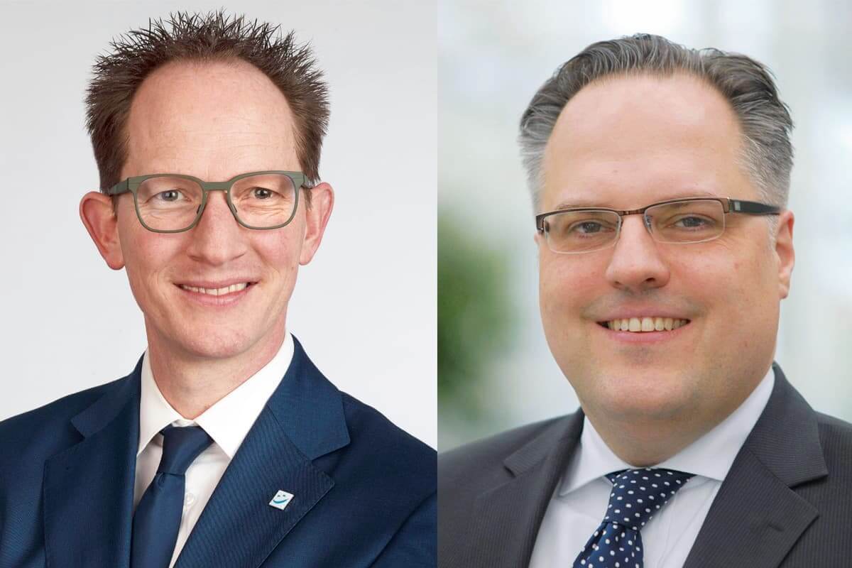 Ben Bake (l.) und Michael Haas (Fotos: Sanitätshaus Aktuell AG)