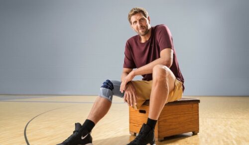 Dirk Nowitzki bleibt weltweiter Markenbotschafter von Bauerfeind. (Foto: Bauerfeind)