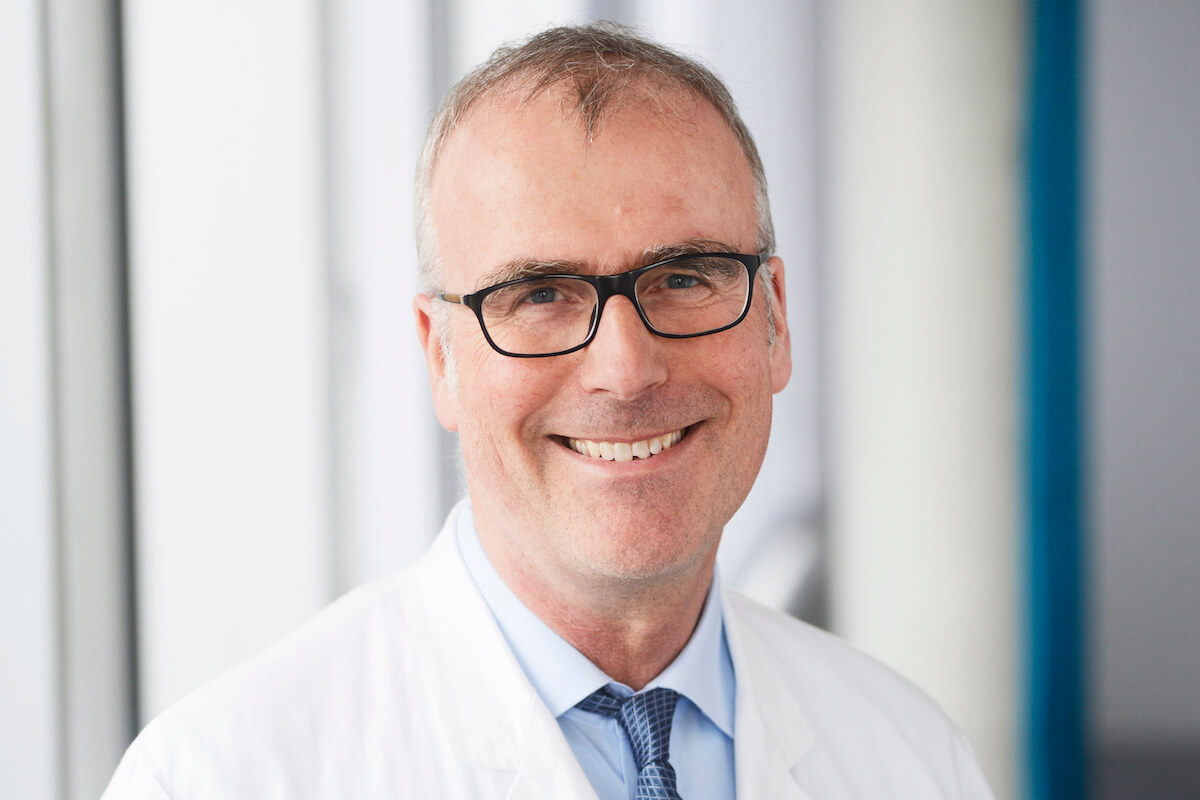 Professor Clemens Becker, Sturz-Experte der Deutschen Gesellschaft für Geriatrie. (Foto: Robert-Bosch-Krankenhaus/Fotostudio M42 Thomas Frank und Katja Zern)