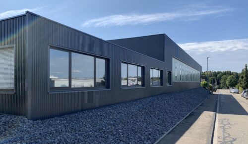 Das neue Innovationszentrum von Bischoff & Bischoff in Karlsbad. (Foto: Bischoff & Bischoff)