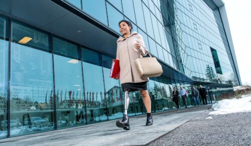 Ottobock erhält ein Patent für vereinfachte Prothesensteuerung. (Foto: Ottobock)