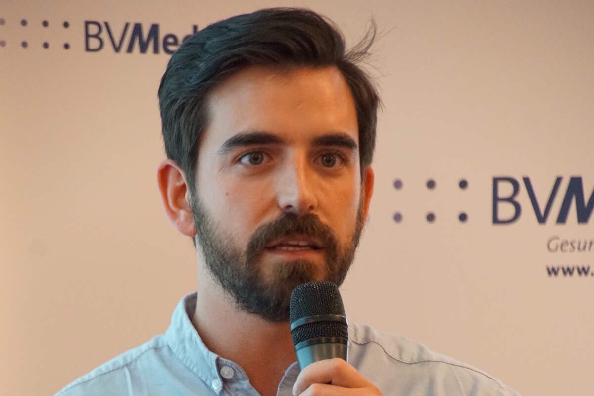 Claudiu Leverenz, Munevo GmbH. (Foto: BVMed)