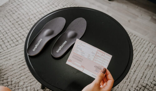 Online konfigurierte Einlagen auf Rezept: die Barmer setzt das vor rund zehn Wochen eingeführte Versorgungskonzept vorerst aus. (Foto: Meevo/Craftsoles)