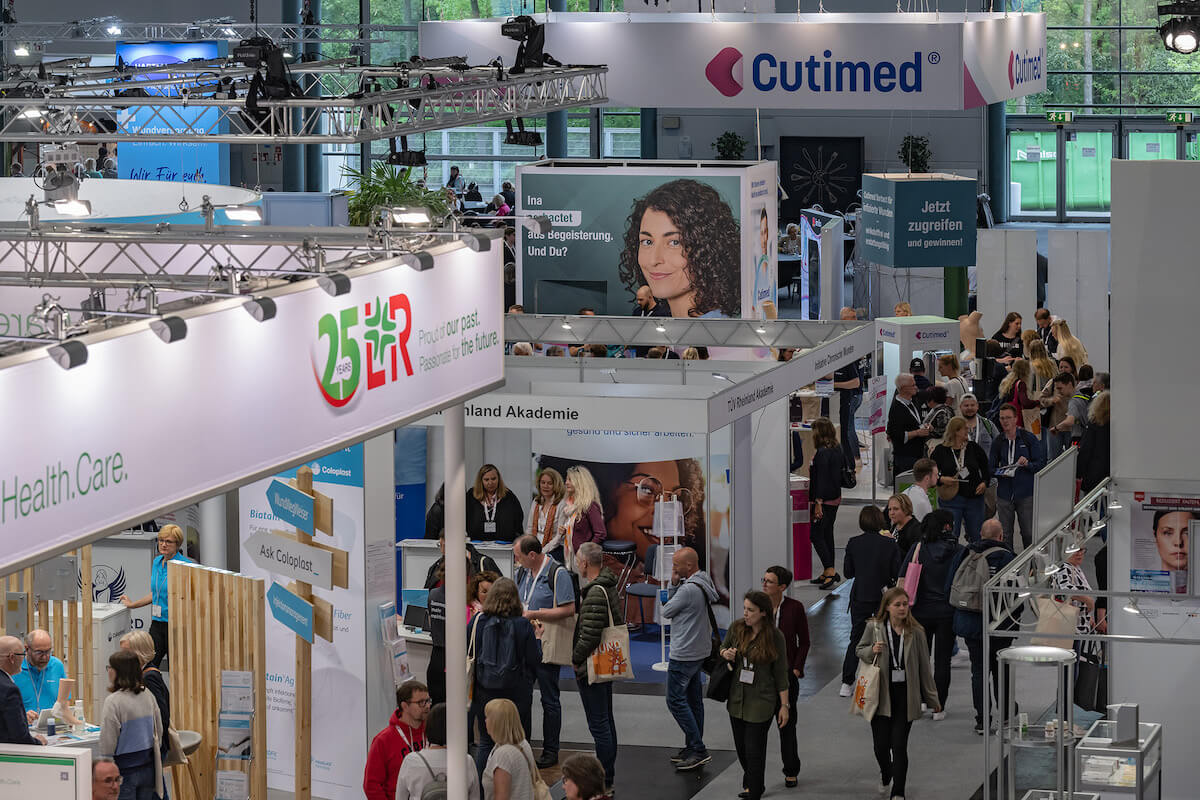 Der Deutsche Wundkongress ist der Treffpunkt für Fachleute aus Medizin, Pflege und Gesundheitswirtschaft aus dem deutschsprachigen Raum. (Foto: M3B GmbH/Jan Rathke)
