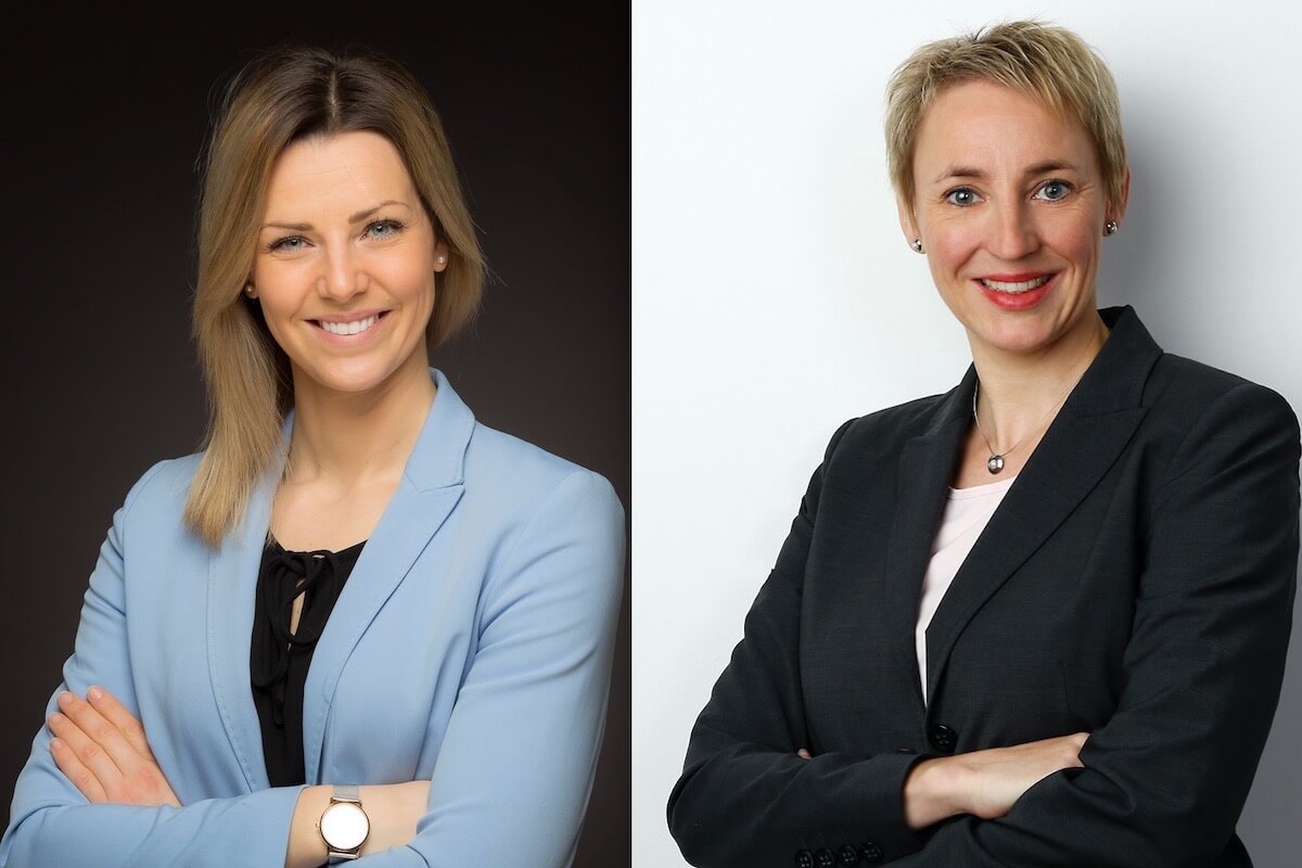 Juliane Götz und Silke Fuchs (Fotos: DJO)