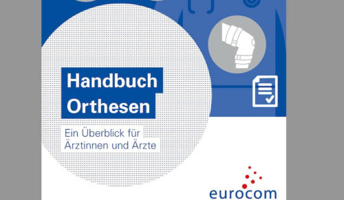 Neues Handbuch „Orthesen“ der Eurocom. (Grafik: Quelle Euromcom)