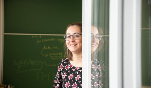 Ann-Kathrin Carl, wissenschaftliche Mitarbeiterin im Labor für Biomechatronik der FH Münster, hat die Onlineumfrage durchgeführt. (Foto: FH Münster, Katharina Kipp)