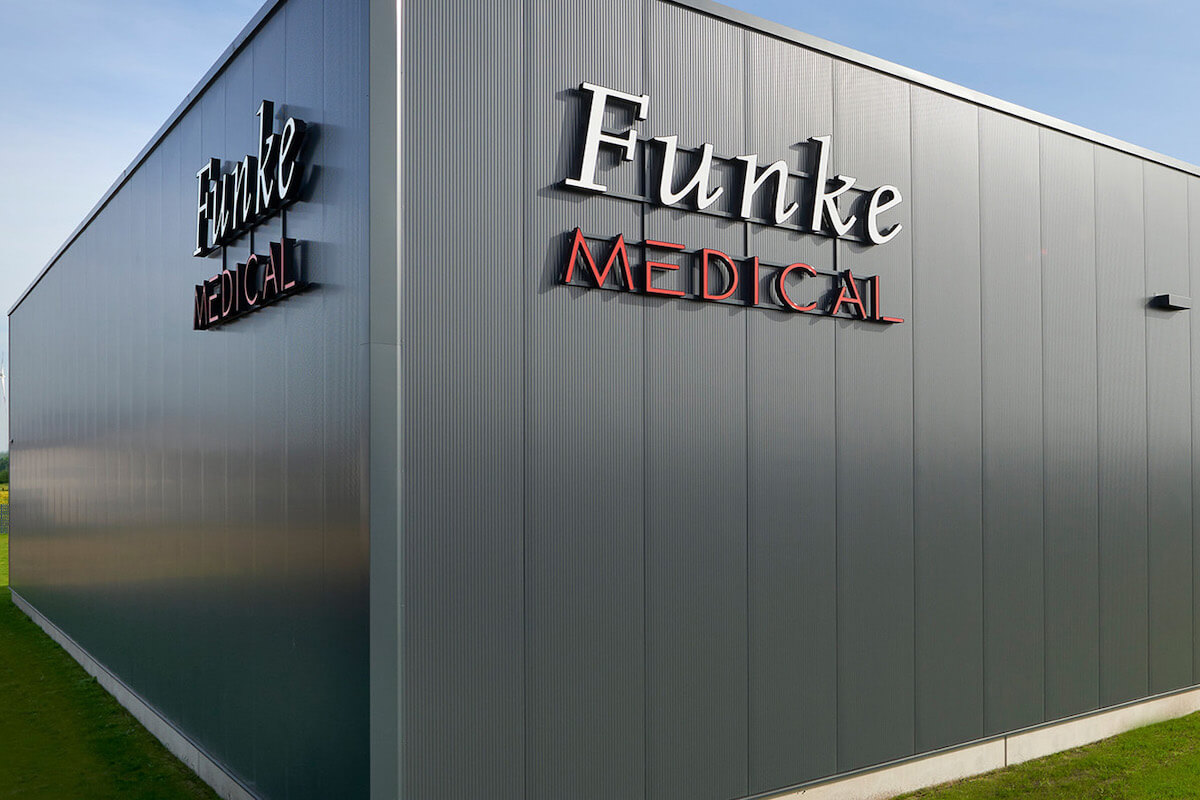 Der Stammsitz von Funke Medical in Raesfeld. (Foto: Funke Medical)