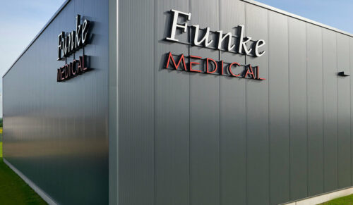 Der Stammsitz von Funke Medical in Raesfeld. (Foto: Funke Medical)
