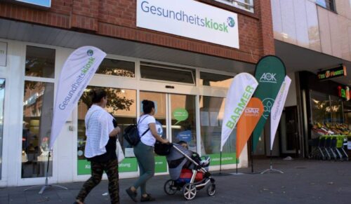 Gesundheitskiosk in Hamburg-Billstedt. (Foto: Optimedis AG)
