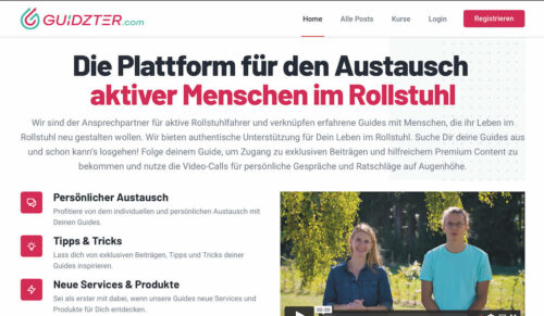 Plattform www.guidzter.com (Foto: Guidzter.com)