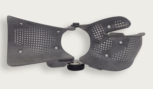 Neben individuellen Modellen bietet OT4 auch Hybridorthesen an. (Foto: OT4 Orthopädietechnik)