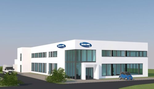 Invacare-Zentrale in Isny. (Foto: Invacare / Kuhn Bau)