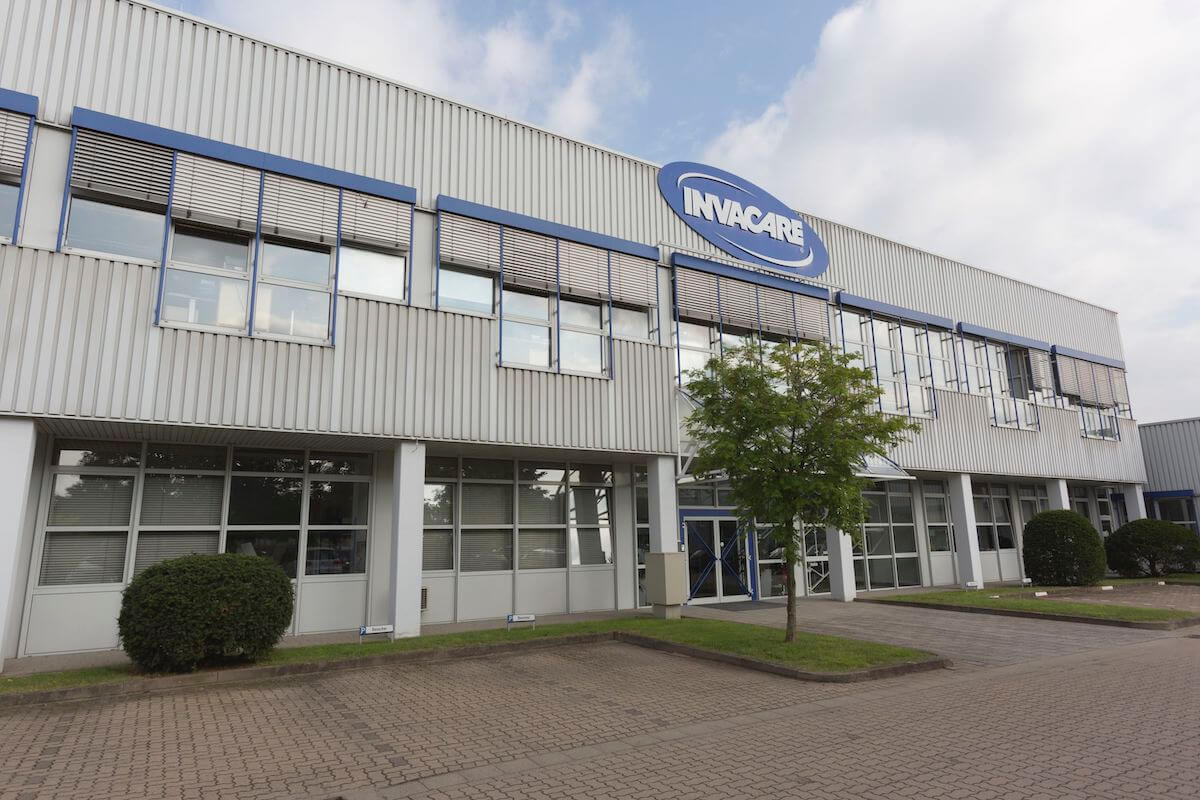 Der Produktionsstandort in Porta Westfalica (Foto: Invacare)