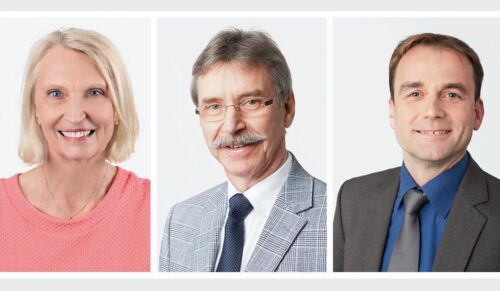 Die erweiterte Juzo-Geschäftsführung (v.l.): Annerose Zorn-West, Uwe Schettler und Jürgen Gold. (Foto: Juzo)