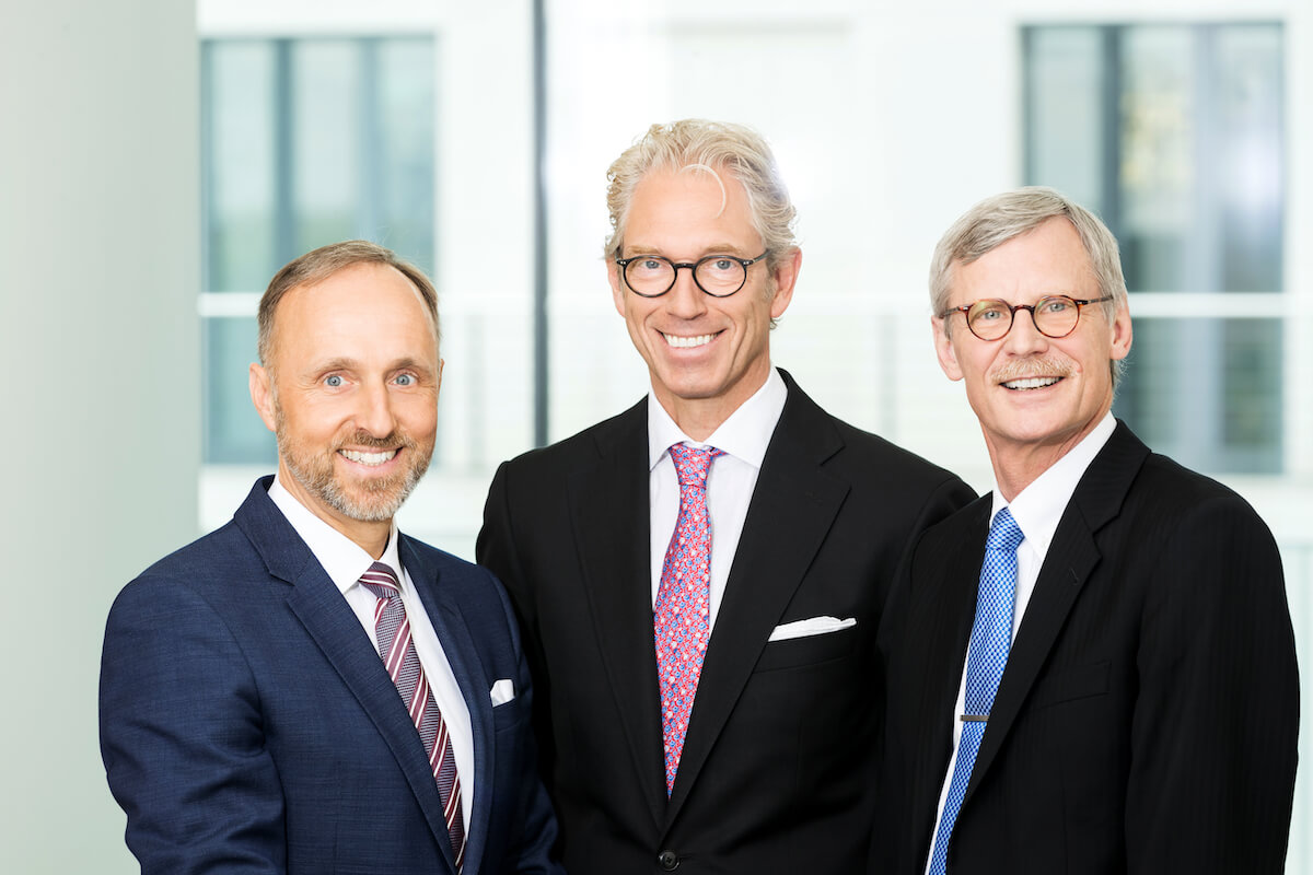 Der KBV-Vorstand (v.l.): Drs. Stephan Hofmeister, Andreas Gassen, Thomas Kriedel. (Foto: Lopata/axentis.de)