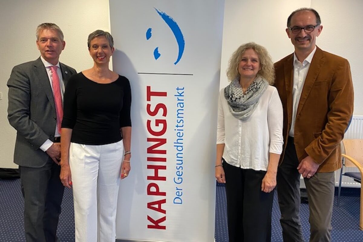 V.l.n.r: Boris Pichler, Andrea Suntheim-Pichler, Andrea Ruppert und Axel Ruppert. (Foto: Kaphingst)