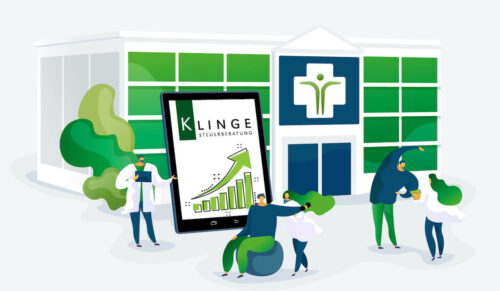 Umfassend: Digitalisierung fürs Sanitätshaus (Foto: KLINGE Steuerberatung / Visual Generation)