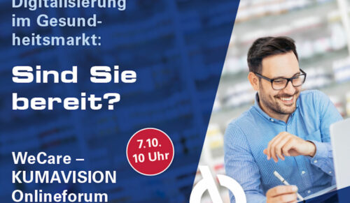 KUMAVISION lädt ein zum Onlineforum WeCare. (Foto: KUMAVISION)