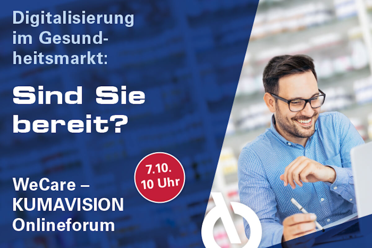 KUMAVISION lädt ein zum Onlineforum WeCare. (Foto: KUMAVISION)