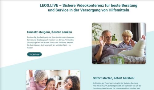 HMM Deutschland stellt ein neues Tool für die Videoberatung vor. (Screenshot: Redaktion)