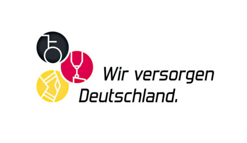 Logo des Bündnisses „Wir versorgen Deutschland.“ (WvD)