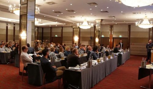 An der 14. MedTech-Kommunikationskonferenz von MedInform am 18. und 19. Juni 2018 in Köln nahmen rund 120 Interessenten teil. (Foto: BVMed)