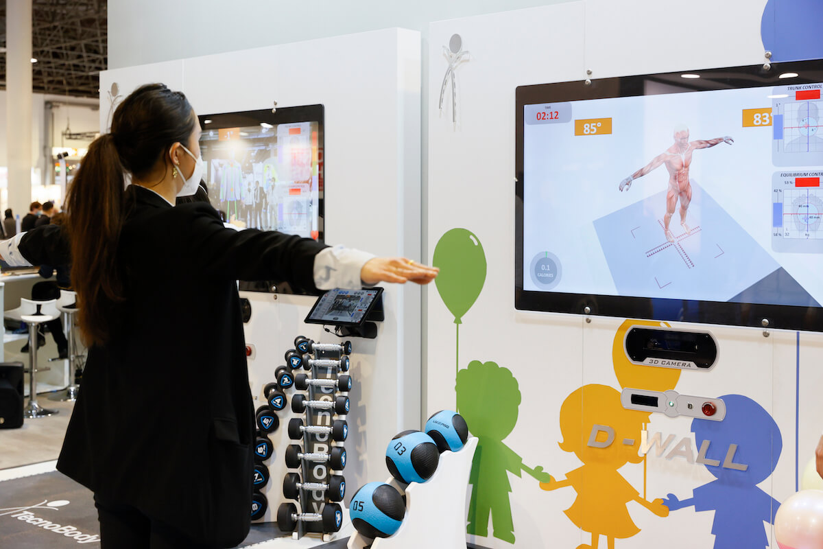 Physiotherapie und Orthopädietechnik gehörten wie immer zu den Angebotsbereichen der Medica. (Foto: Messe Düsseldorf, Constanze Tillmann)