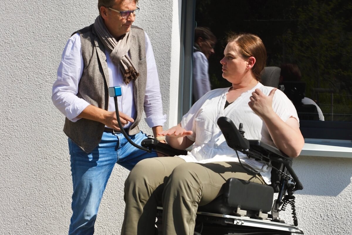 Die Paralympics-Siegerin Karina Lauridsen arbeitet seit 1. Juli bei Moso (Foto: Motion Solutions)