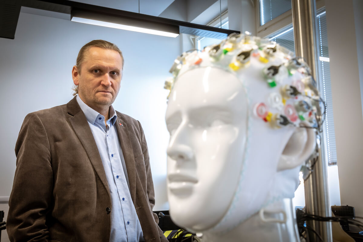 Gernot Müller-Putz, Leiter des Instituts für Neurotechnologie der TU Graz. (Foto: Lunghammer – TU Graz)