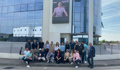Zu Gast beim Medi-Produktionspartner FGP in Italien: das Next-Generation-Network der Rehavital (Foto: Rehavital)