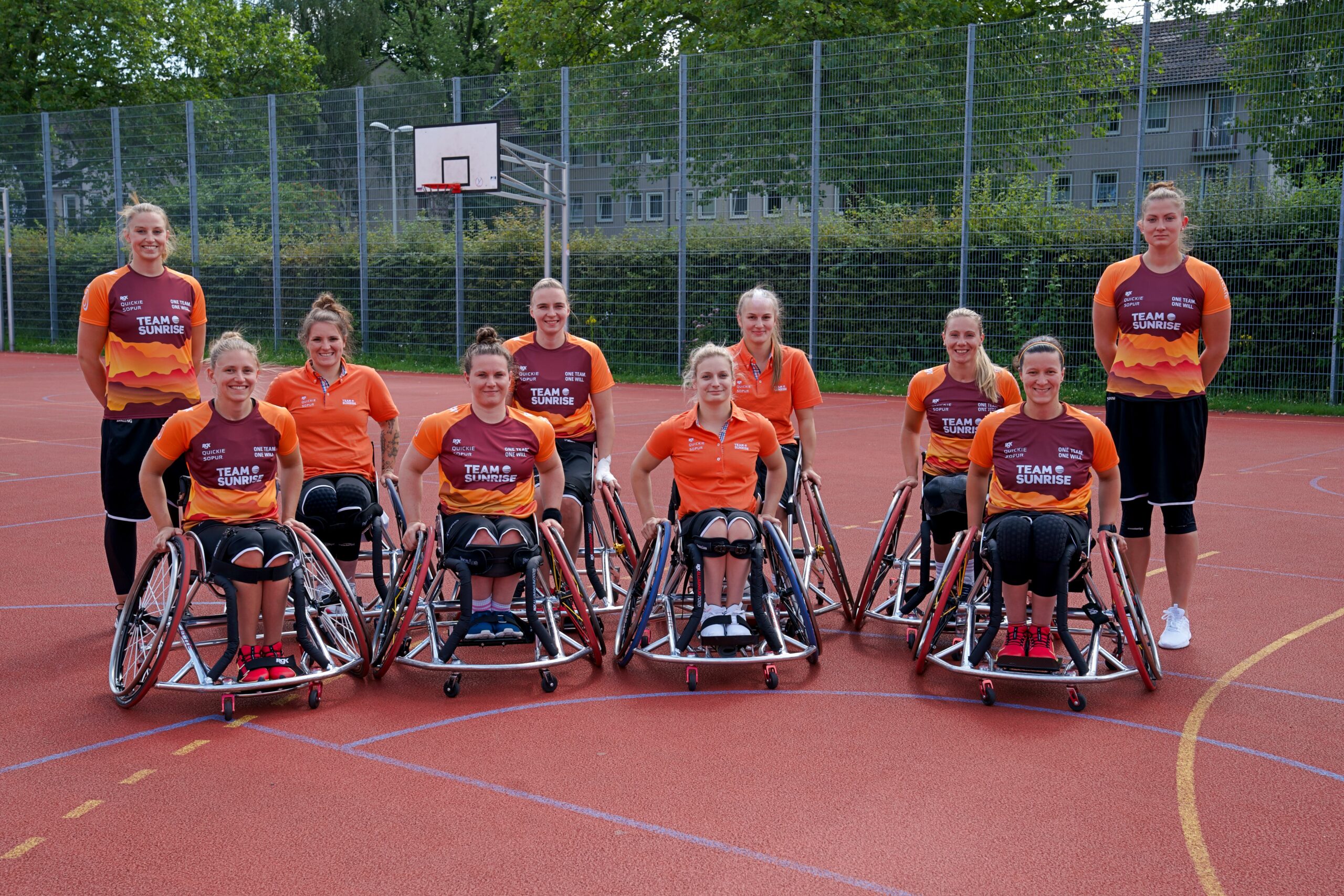 Auf der Jagd nach Gold: die Damennationalmannschaft im Rollstuhlbasketball (Foto: Sunrise Medical)