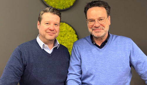 Michael Gerlach (l.) und Frank Rebbert übernehmen ab sofort gemeinsam die Geschäftsführung von Novamed. (Foto: Novamed)