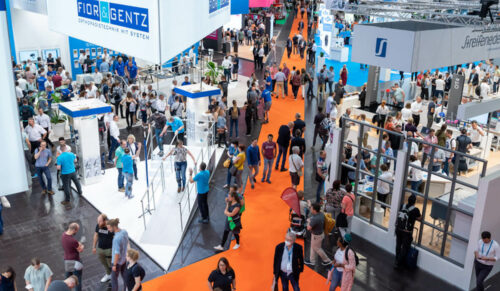 Messetreiben auf der OTWorld 2022 in Leipzig. (Foto: Leipziger Messe/Tom Schulze)