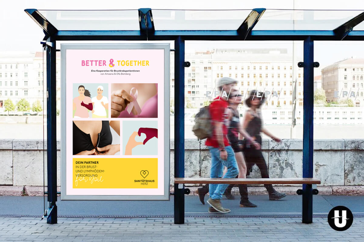 Amoena und Ofa Bamberg bieten dem Fachhandel in ihrer Better together Kooperation verschiedene Werbematerialien zur Kundenansprache an. (Foto: Ofa Bamberg)