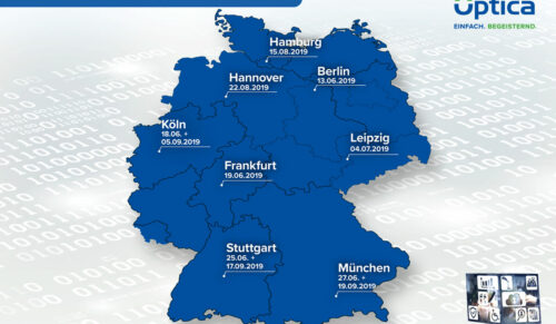 Im Rahmen einer Roadshow stellt der Abrechnungsdienstleister Optica seine neue Branchensoftware für Hilfsmittelerbringer vor. (Foto: Optica)