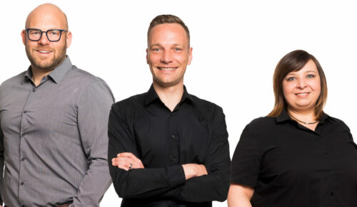 Der neue Ortheg-Vorstand (v.l.): Stefan Hartmann, Andreas Bolsinger und Patrizia Patzke (Foto: Ortheg /bildwerk89 - foto & kreativstudio)