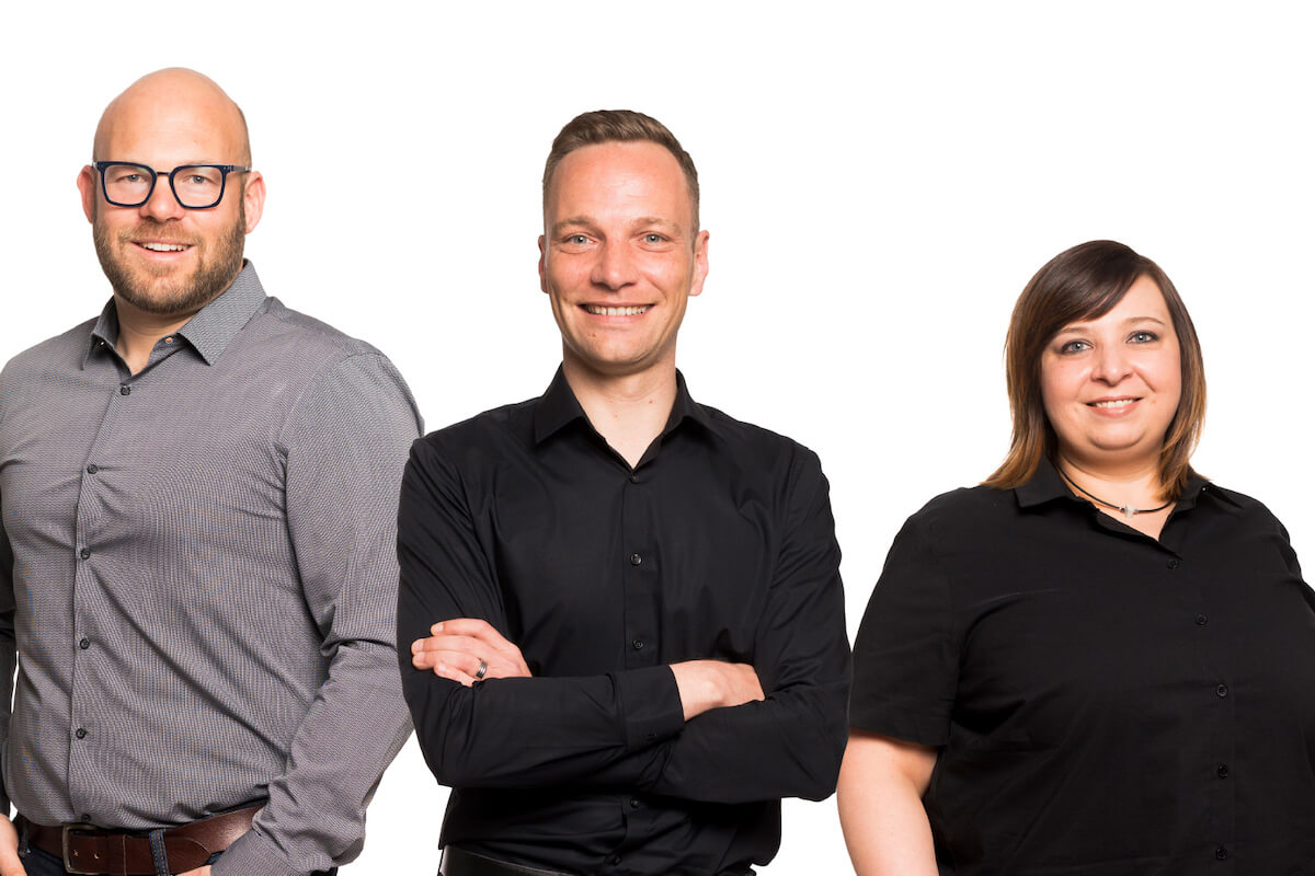 Der neue Ortheg-Vorstand (v.l.): Stefan Hartmann, Andreas Bolsinger und Patrizia Patzke (Foto: Ortheg /bildwerk89 - foto & kreativstudio)