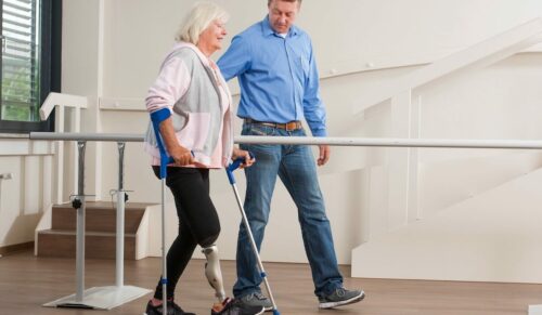 In der nationalen Versorgungsleitlinie nach einer Amputation wird eine Rehabilitation für fünf bis acht Wochen empfohlen. (Foto: Ottobock)