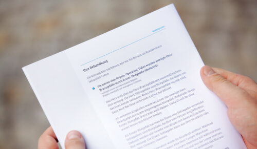 Patientenbriefe im Rahmen des Entlassmanagements sollen für medizinische Laien verständlicher formuliert werden. (Foto: Amac Garbe)