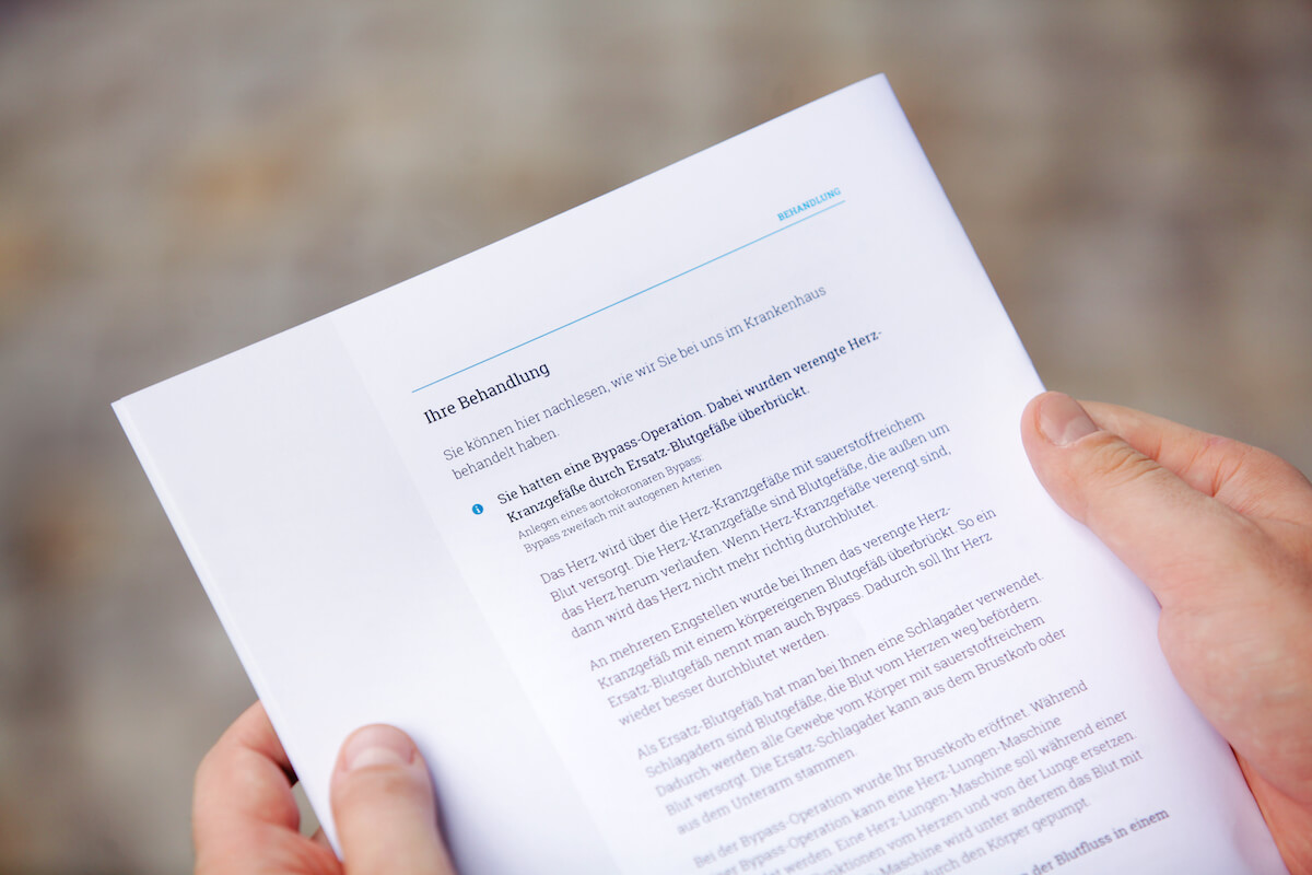 Patientenbriefe im Rahmen des Entlassmanagements sollen für medizinische Laien verständlicher formuliert werden. (Foto: Amac Garbe)