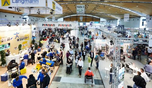 Die Rehab soll künftig in drei Hallen stattfinden. (Foto: Messe Karlsruhe, Behrendt und Rausch)